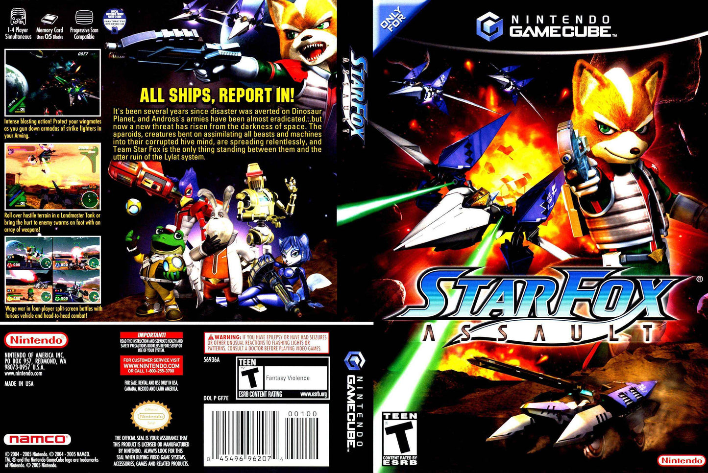 Star Fox Assault Cover Art - WOI Solutions