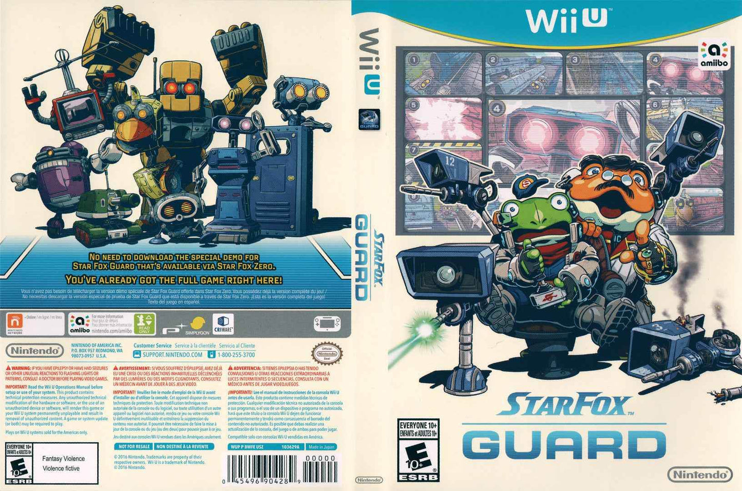 Star Fox Guard Cover Art - WOI Solutions