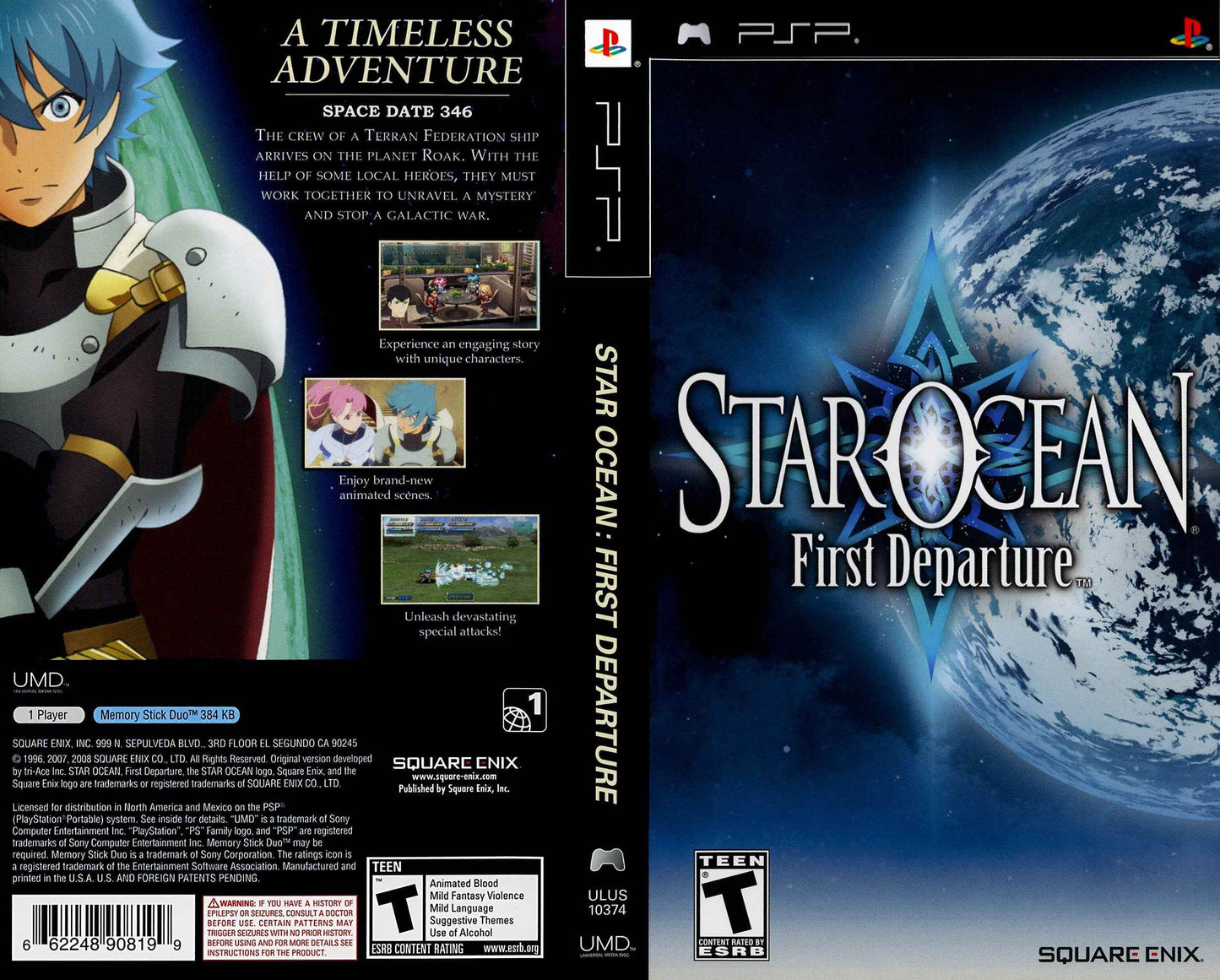 Star Ocean First Departure Cover Art - WOI Solutions