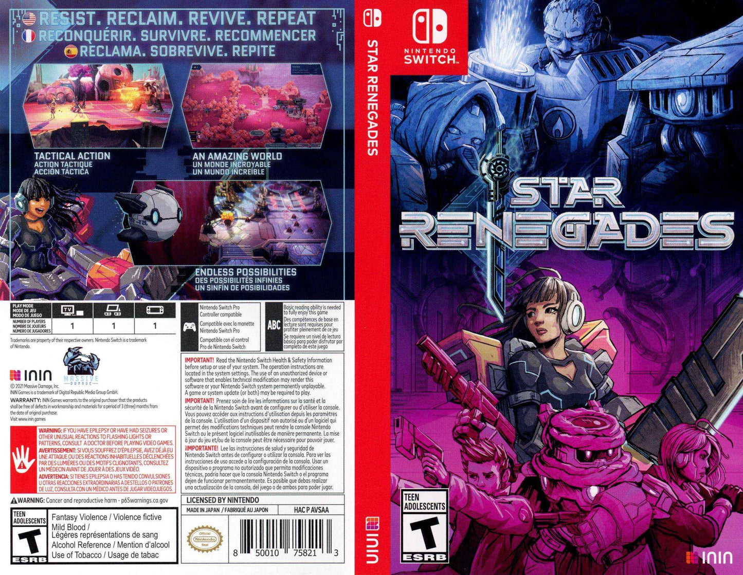 Star Renegades Cover Art - WOI Solutions