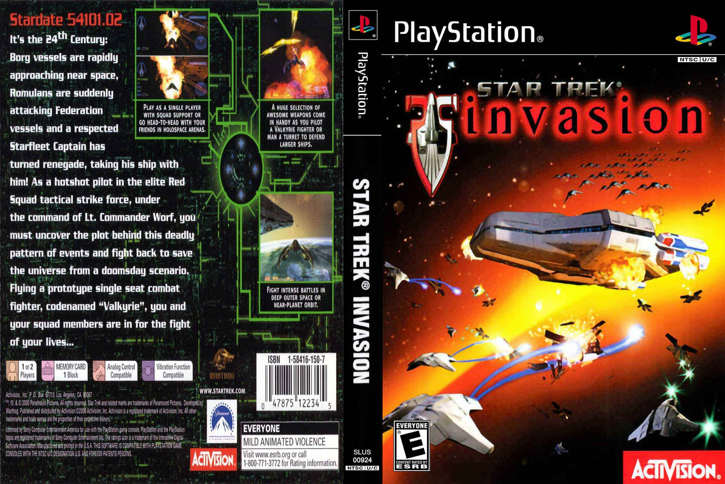 Star Trek Invasion Cover Art - WOI Solutions