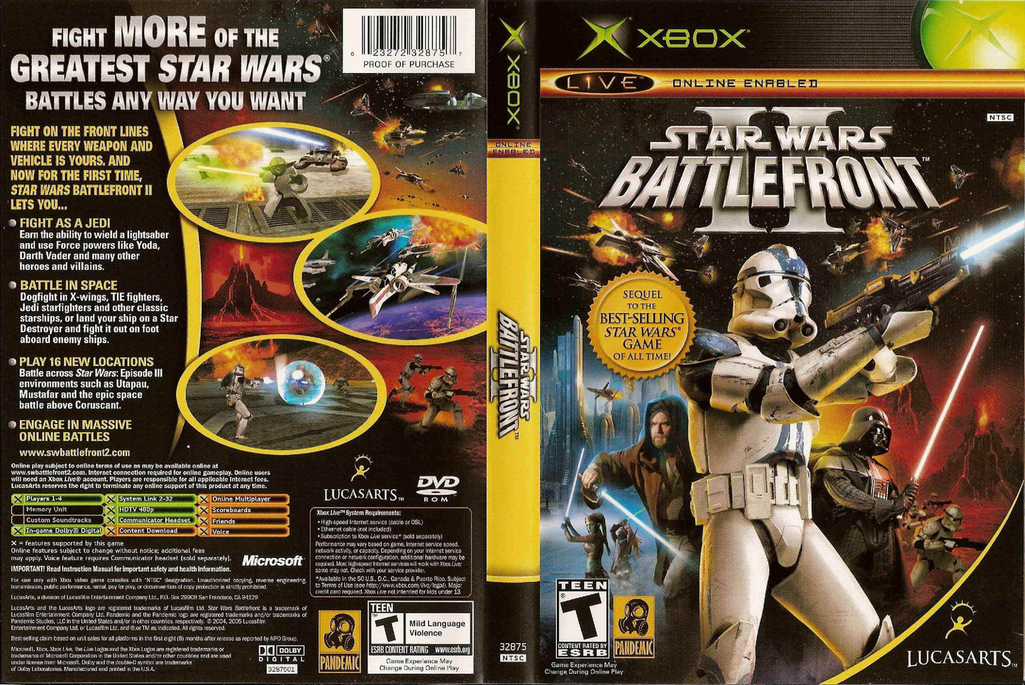 Star Wars Battlefront II Cover Art - WOI Solutions