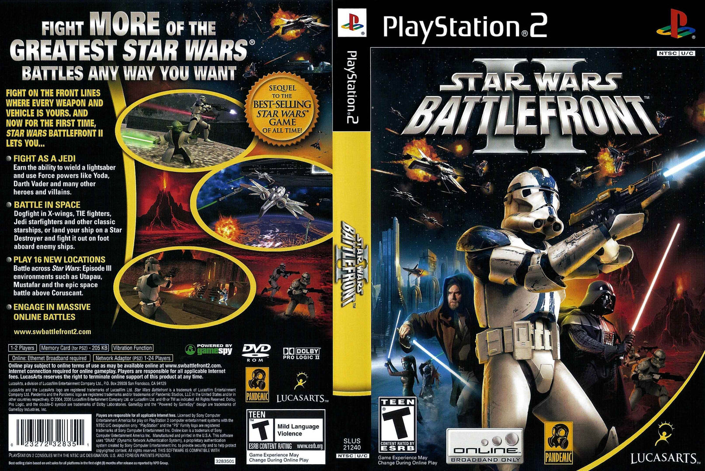 Star Wars Battlefront II Cover Art - WOI Solutions