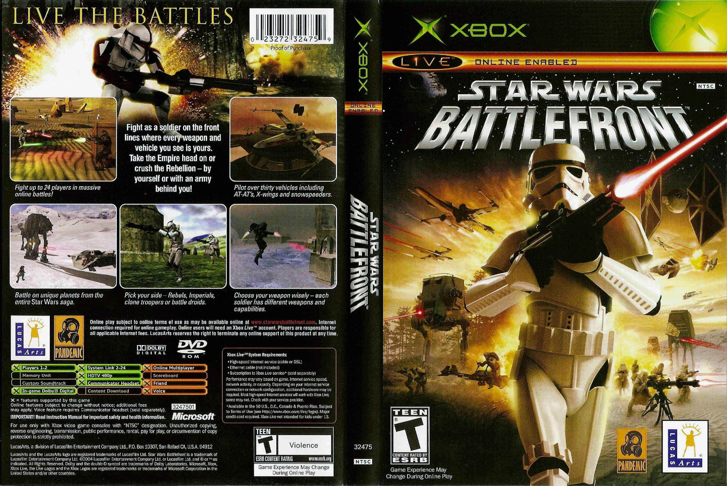 Star Wars Battlefront Cover Art - WOI Solutions