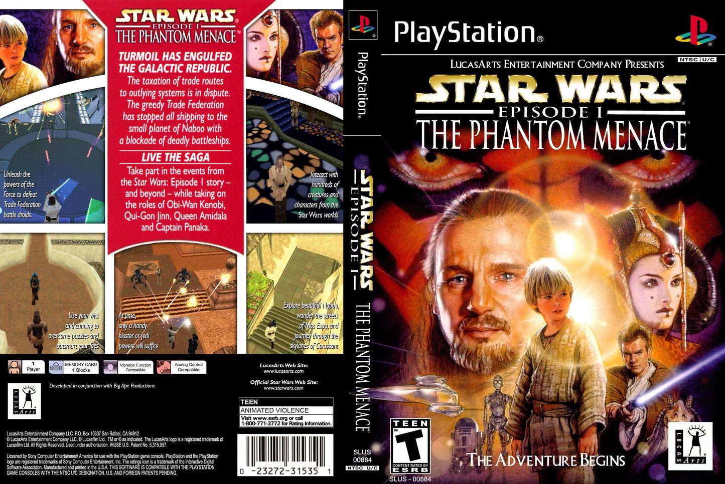 Star Wars Episode I - The Phantom Menace Cover Art - WOI Solutions