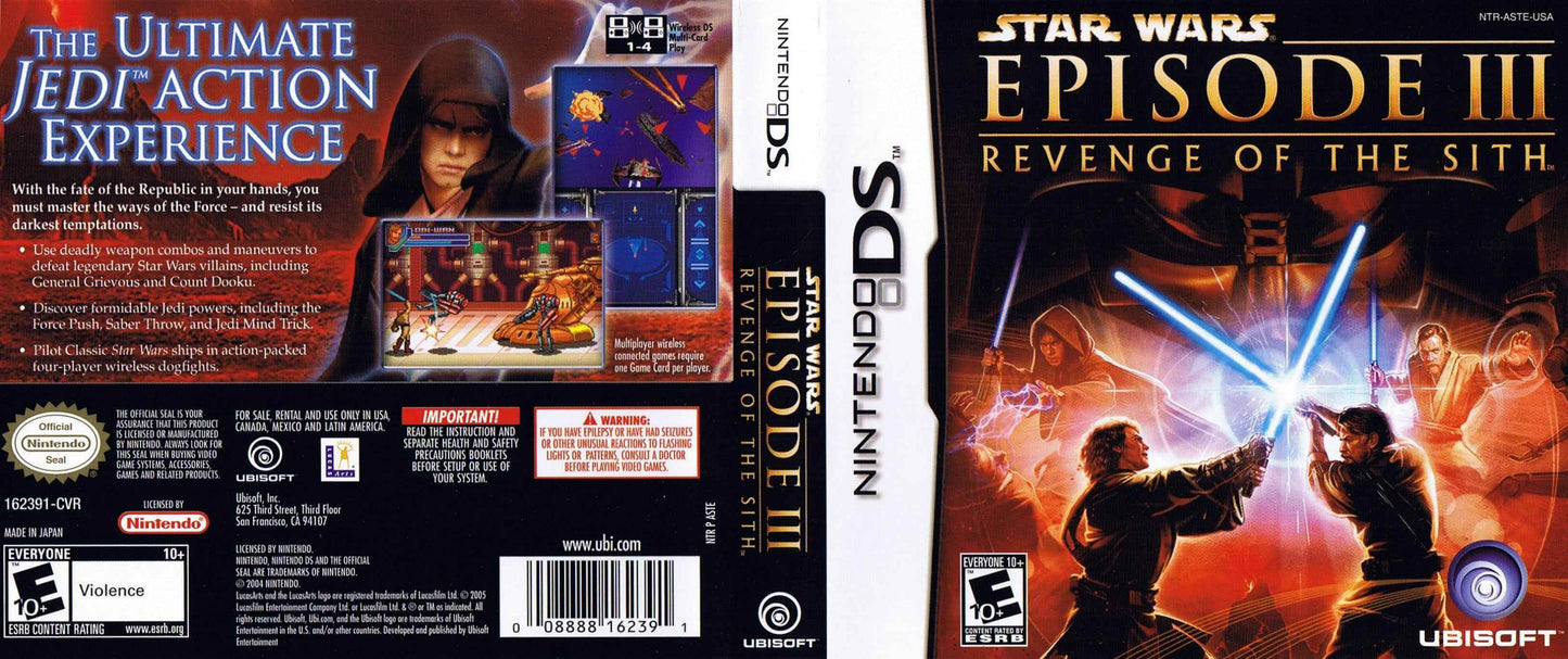 Star Wars Episode III Revenge Of The Sith Cover Art - WOI Solutions