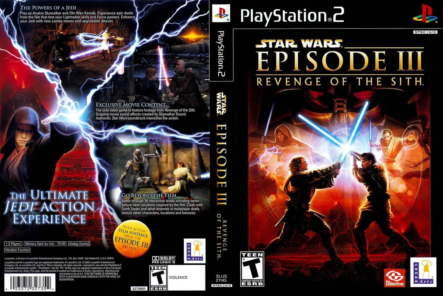 Star Wars Episode III Revenge Of The Sith Cover Art - WOI Solutions