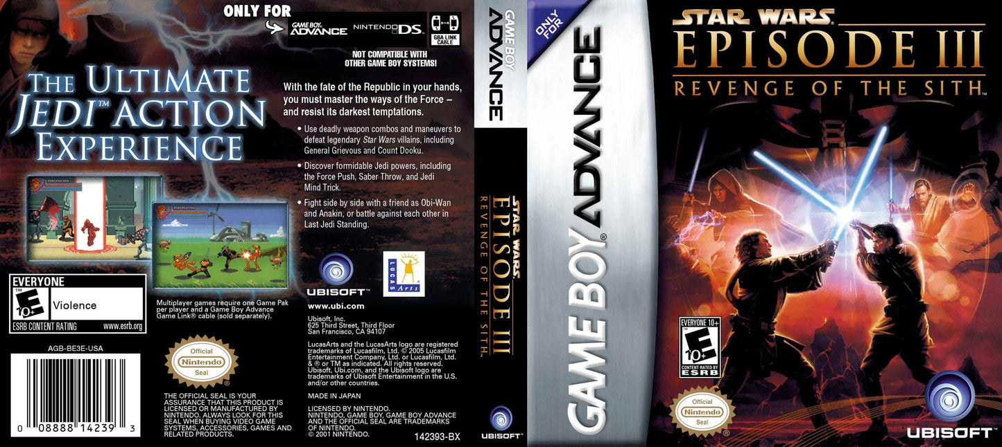 Star Wars Episode III Revenge of the Sith Cover Art - WOI Solutions