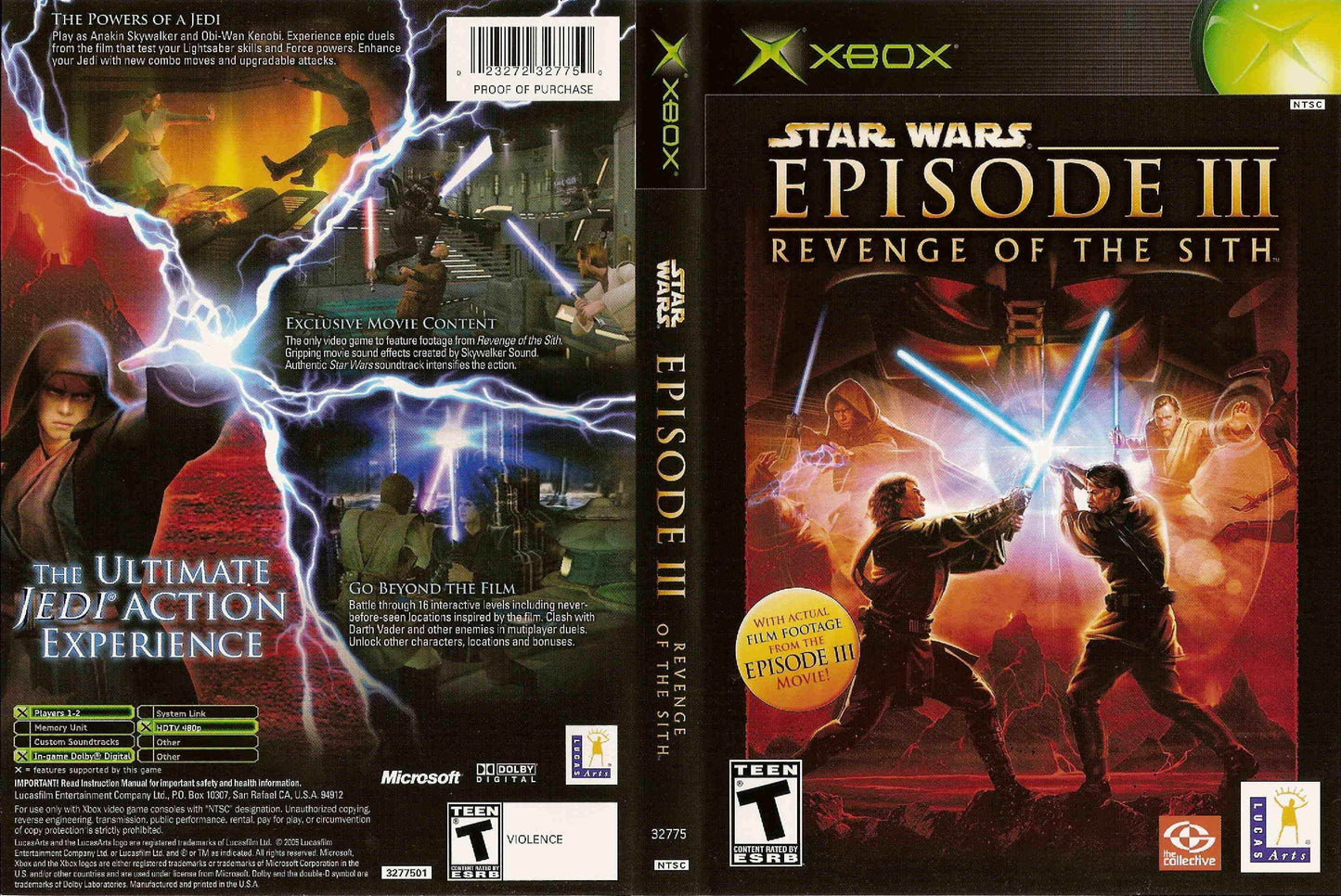 Star Wars Episode III Revenge of the Sith Cover Art - WOI Solutions