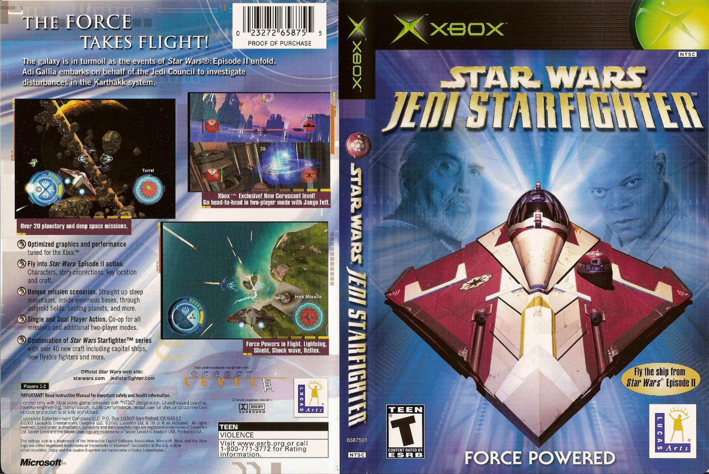 Star Wars Jedi Starfighter Cover Art - WOI Solutions