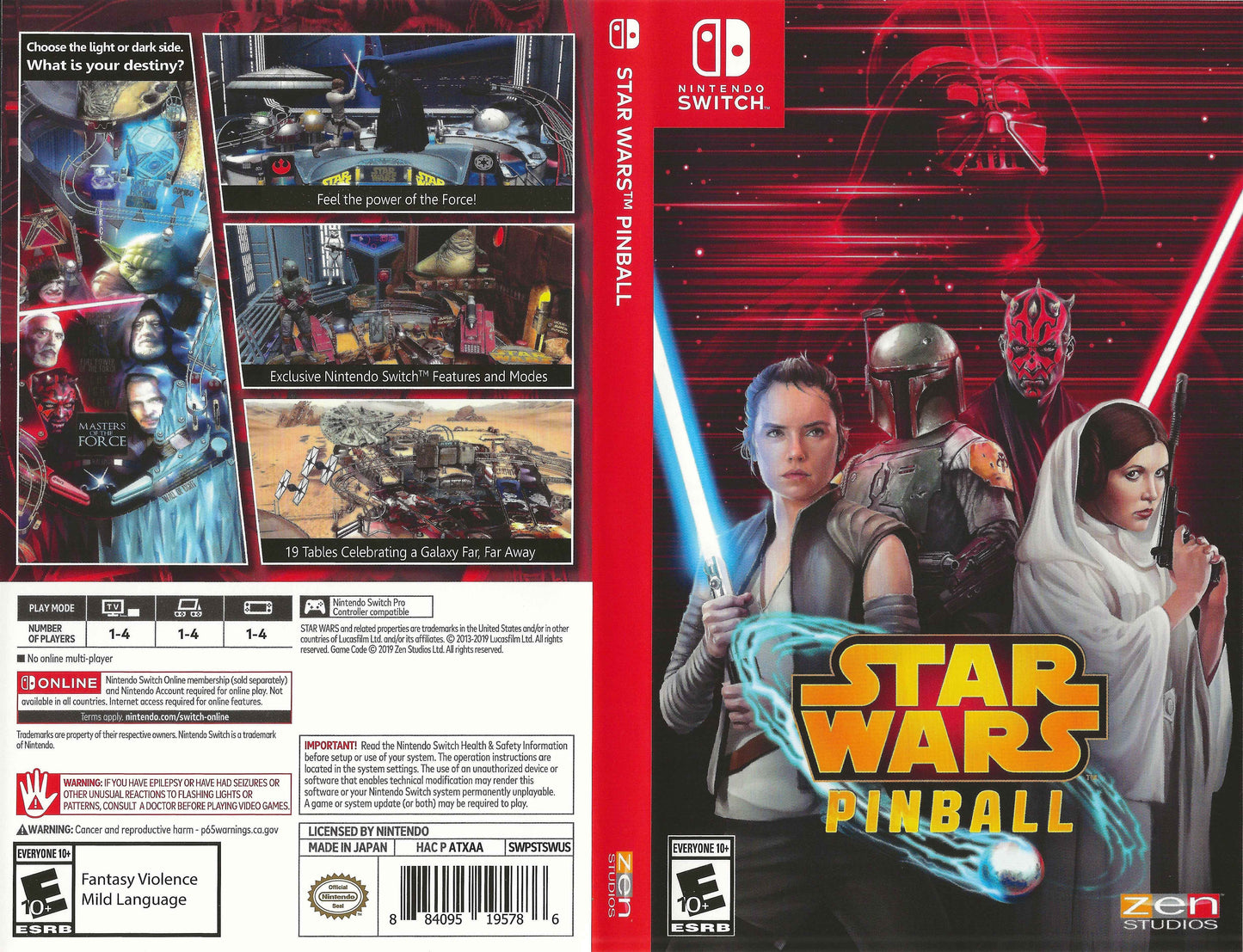 Star Wars Pinball Cover Art - WOI Solutions