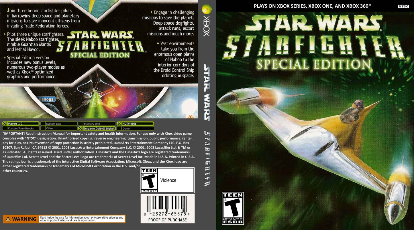 Star Wars Starfighter Cover Art - WOI Solutions