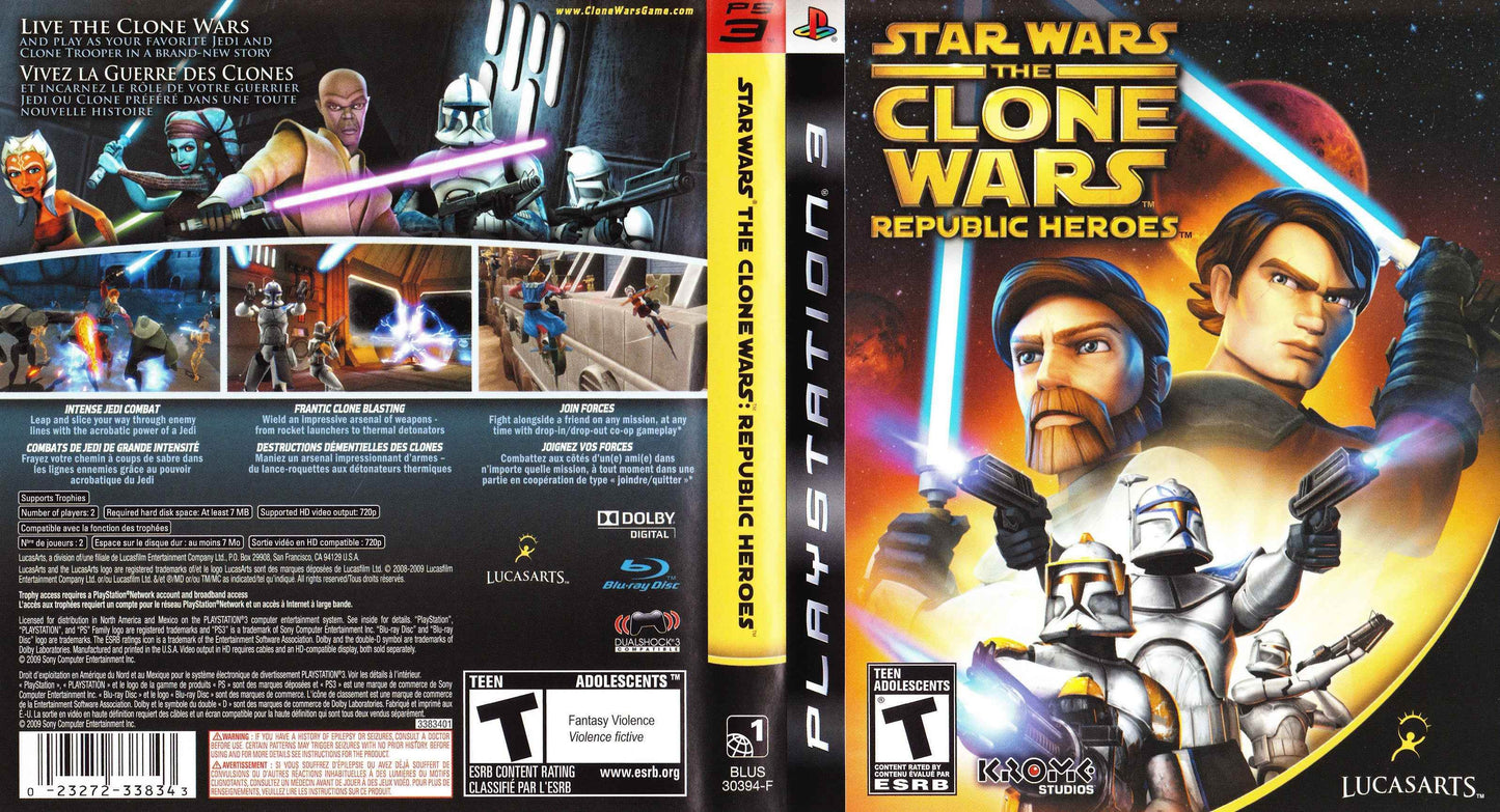Star Wars The Clone Wars Republic Heroes Cover Art - WOI Solutions