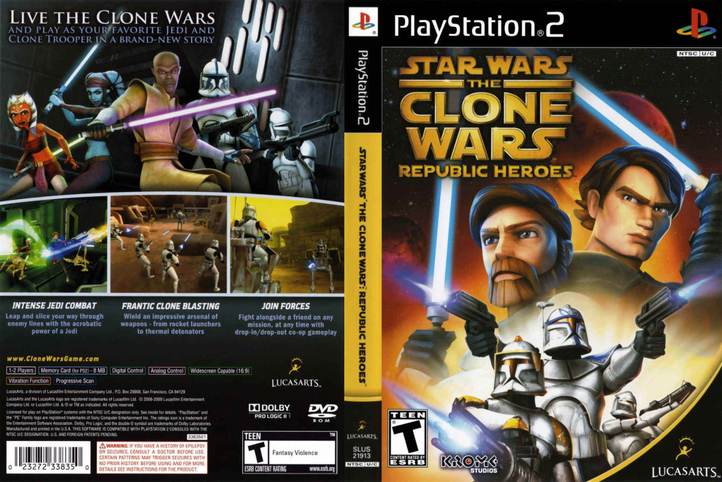 Star Wars The Clone Wars Republic Heroes Cover Art - WOI Solutions