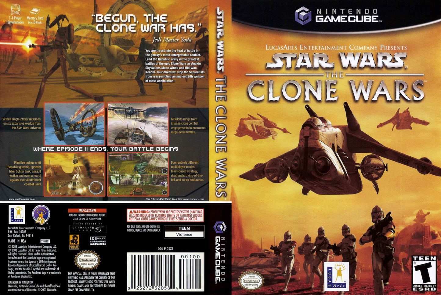 Star Wars The Clone Wars Cover Art - WOI Solutions