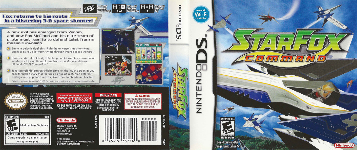 Starfox Command Cover Art - WOI Solutions