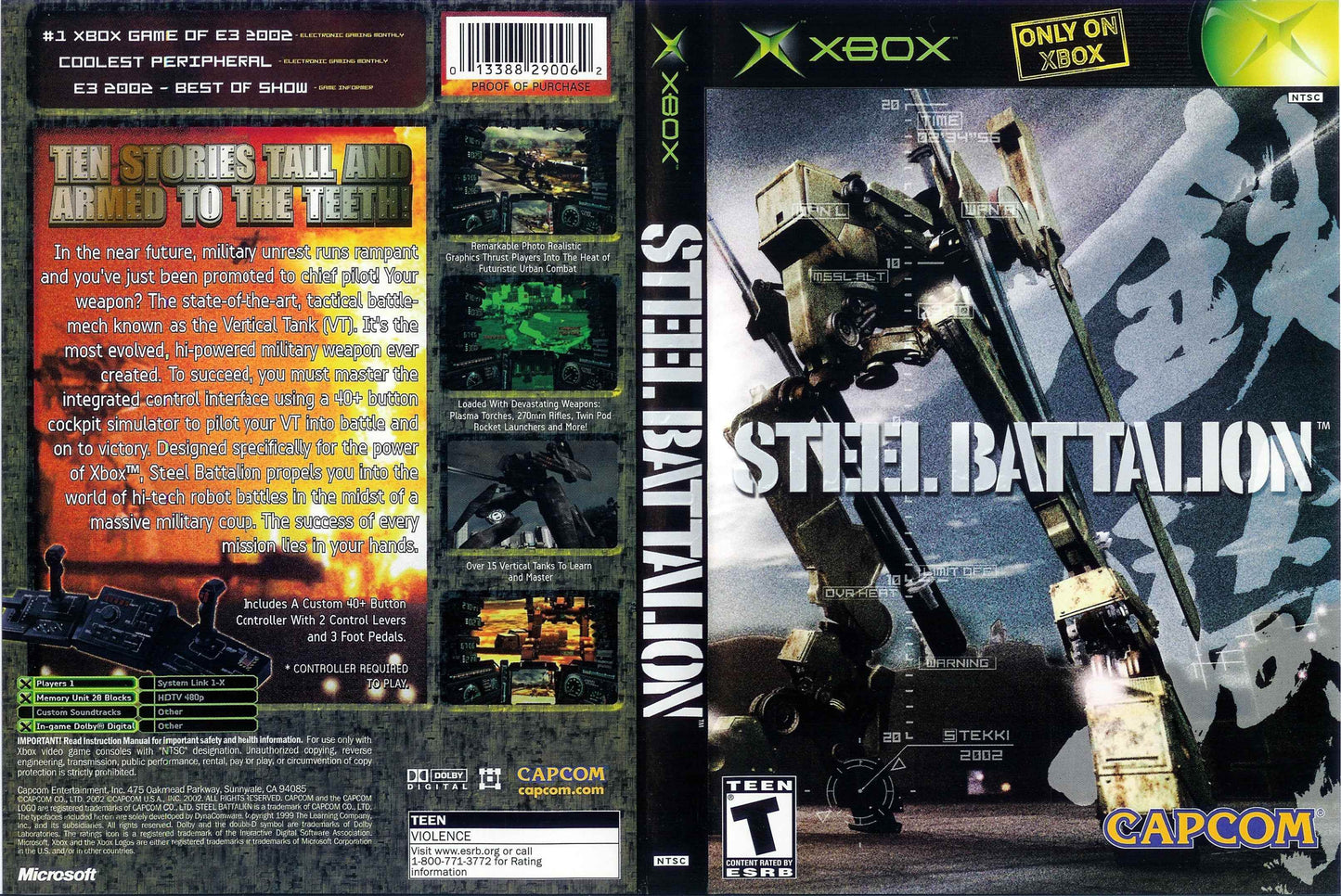 Steel Battalion Cover Art - WOI Solutions