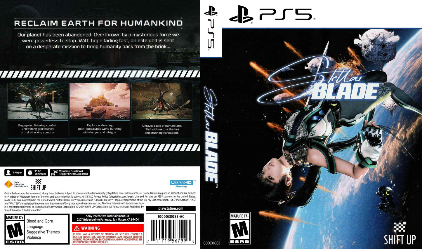 Steller Blade Cover Art - WOI Solutions