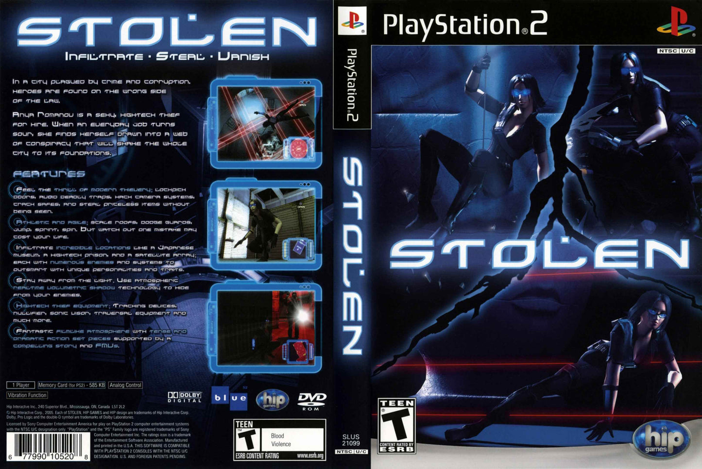 Stolen Cover Art - WOI Solutions