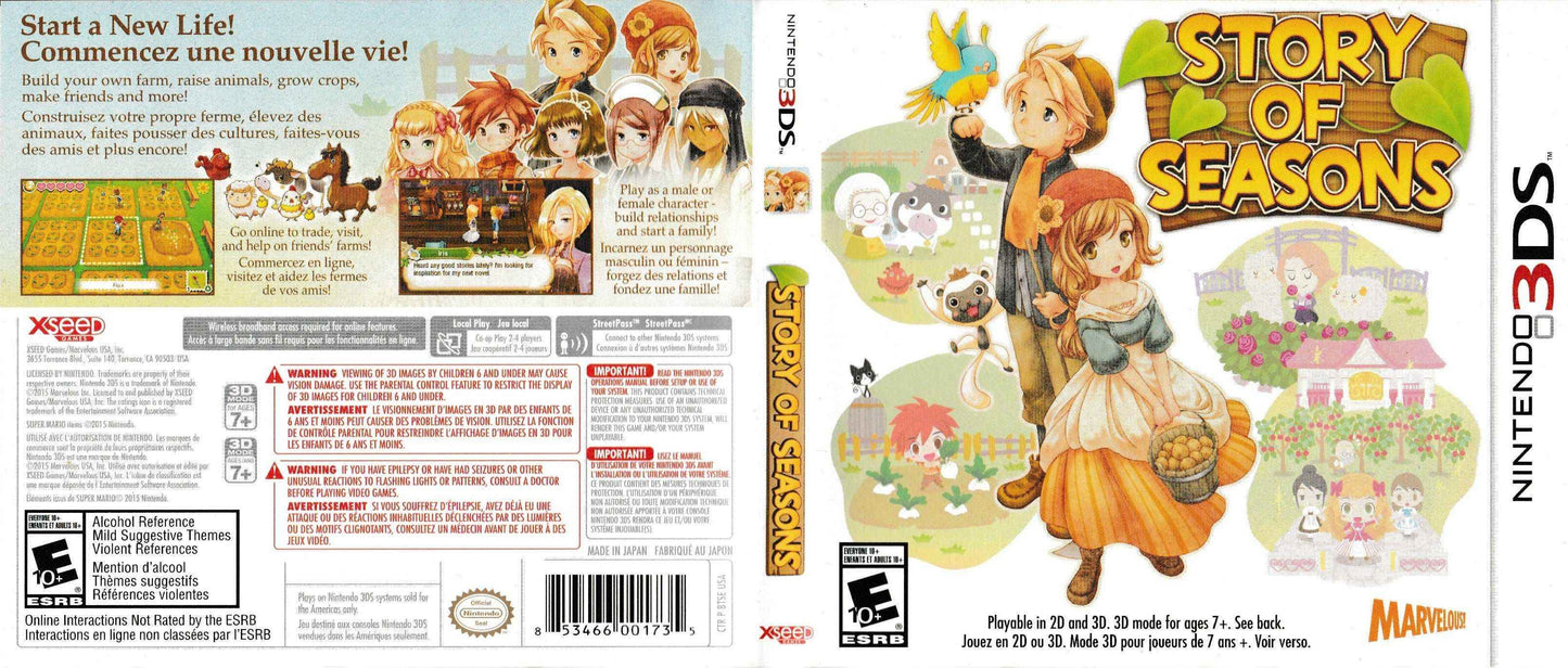 Story of Seasons Cover Art - WOI Solutions