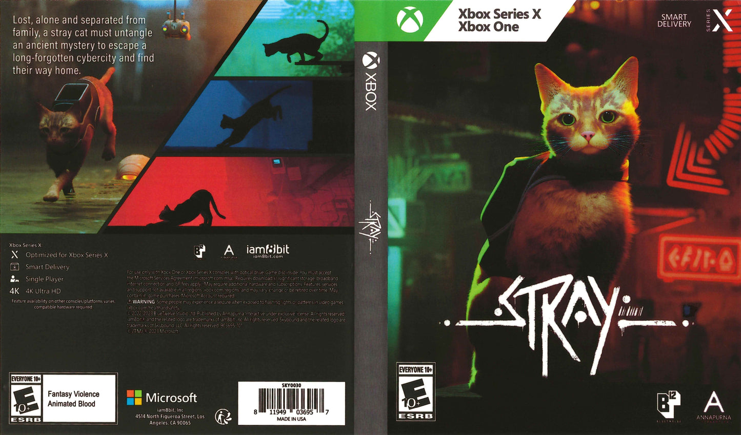 Stray Cover Art - WOI Solutions