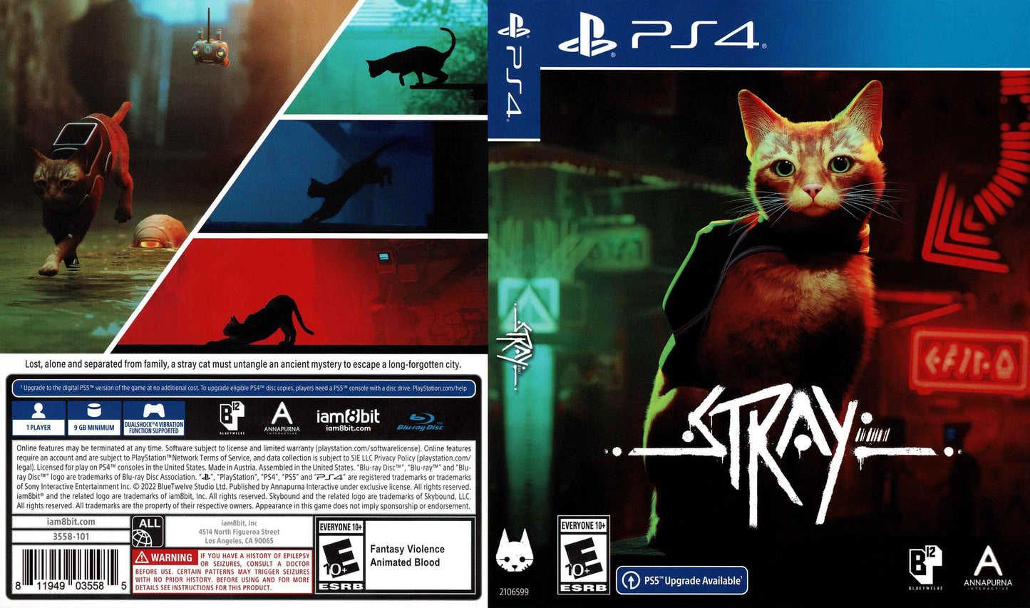 Stray Cover Art - WOI Solutions