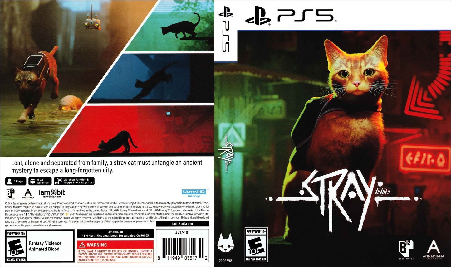 Stray Cover Art - WOI Solutions