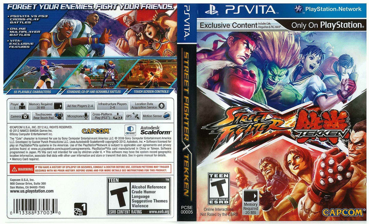 Street Fighter X Tekken Cover Art - WOI Solutions