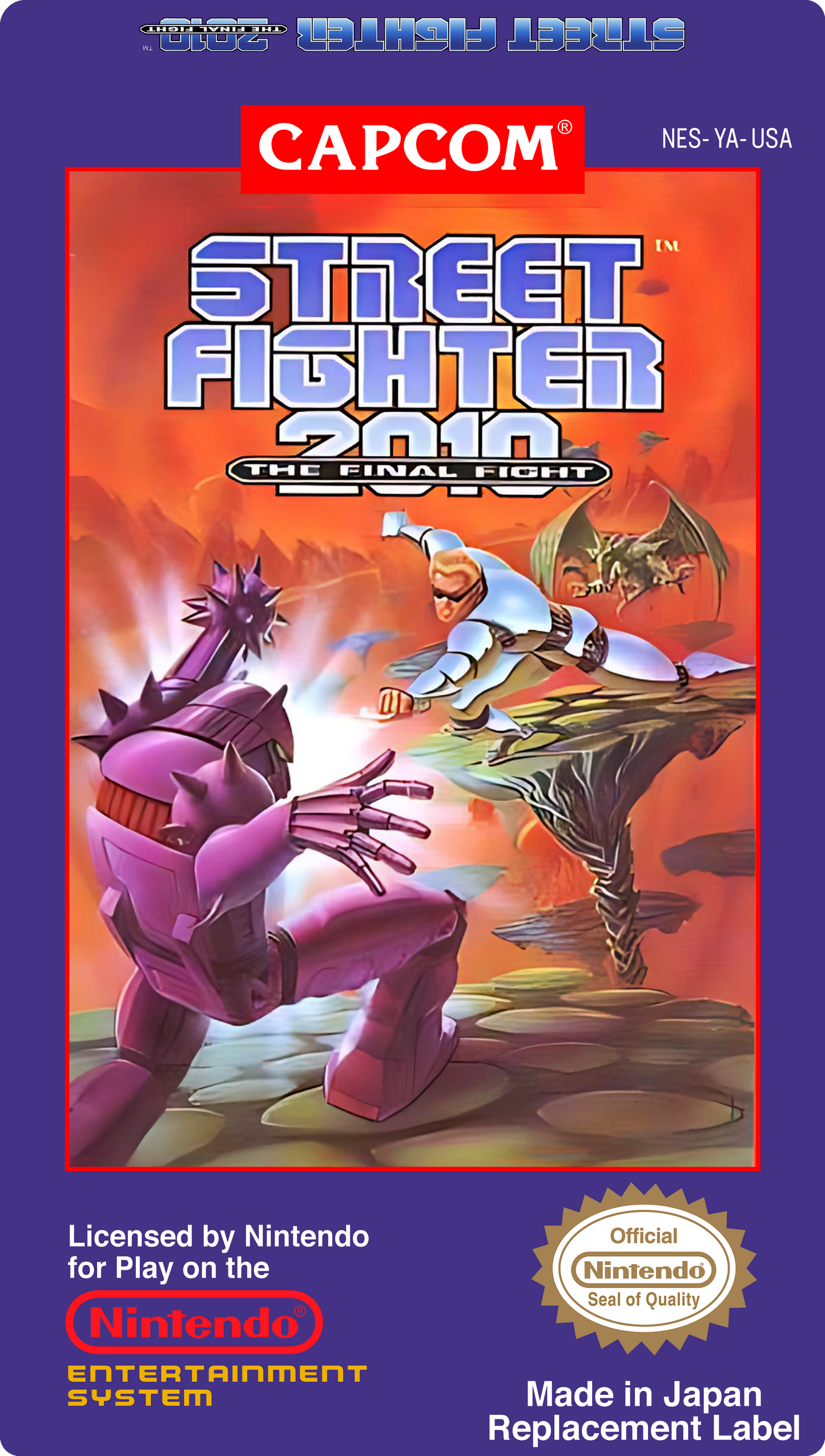 Street Fighter 2010 Cover Art - WOI Solutions