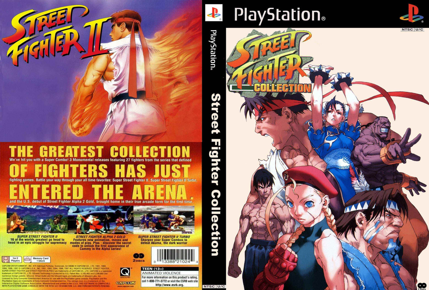 Street Fighter Collection Cover Art - WOI Solutions