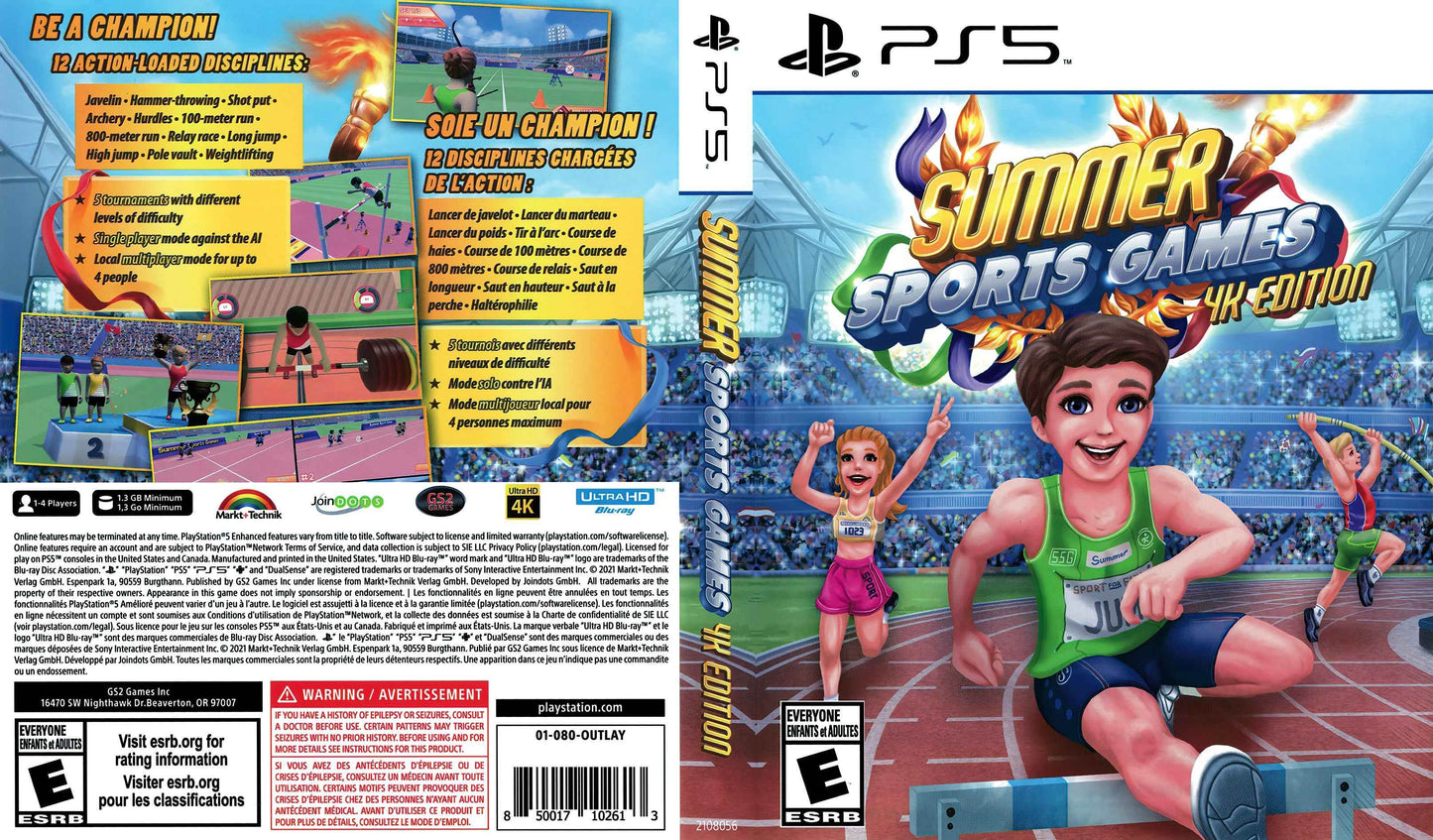 Summer Sports Games 4K Edition Cover Art - WOI Solutions