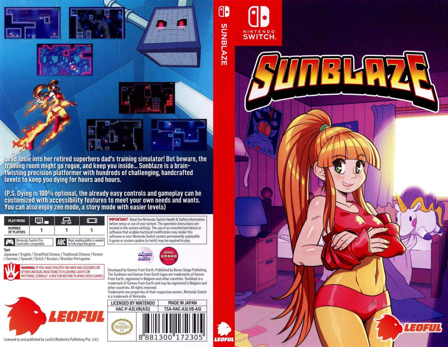 Sunblaze Cover Art - WOI Solutions