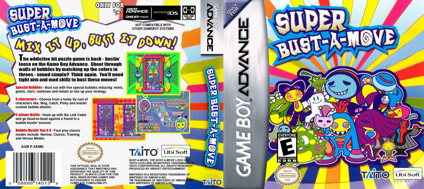 Super Bust-A-Move Cover Art - WOI Solutions