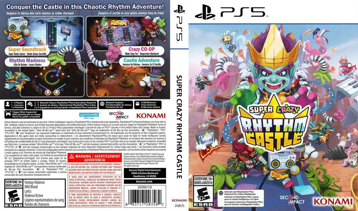 Super Crazy Rhythm Castle Cover Art - WOI Solutions