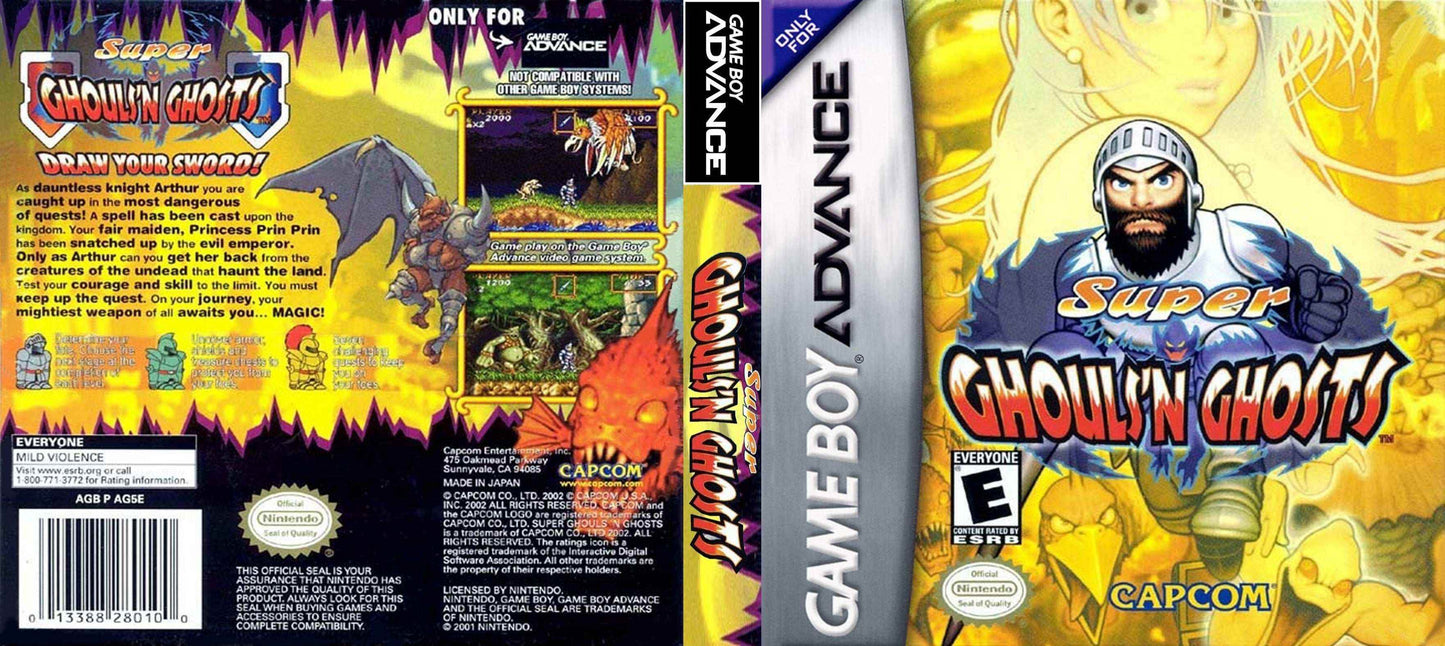 Super Ghouls 'N Ghosts Cover Art - WOI Solutions