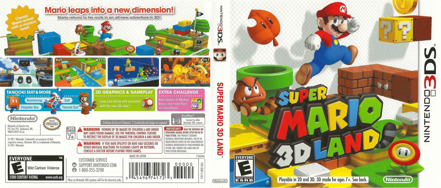 Super Mario 3D Land Cover Art - WOI Solutions