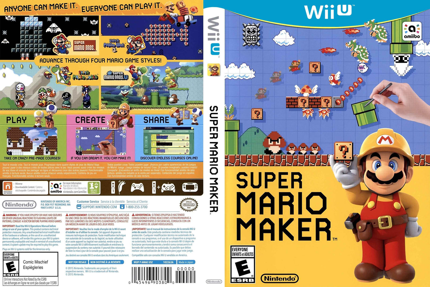 Super Mario Maker Cover Art - WOI Solutions