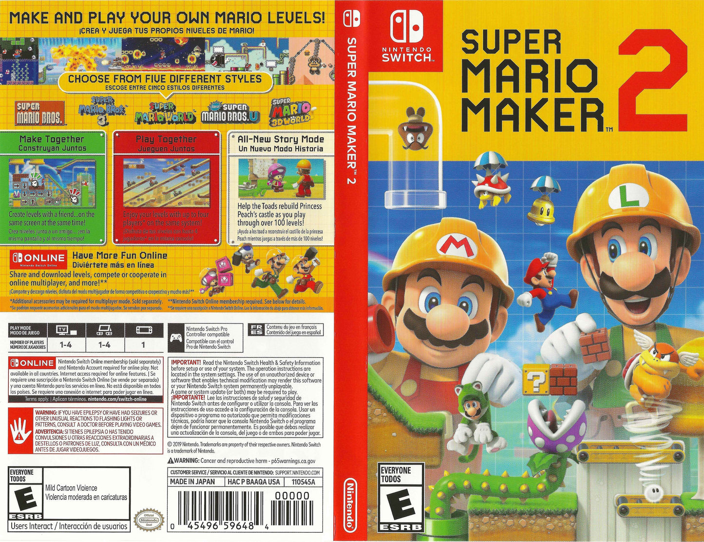 Super Mario Maker 2 Cover Art - WOI Solutions