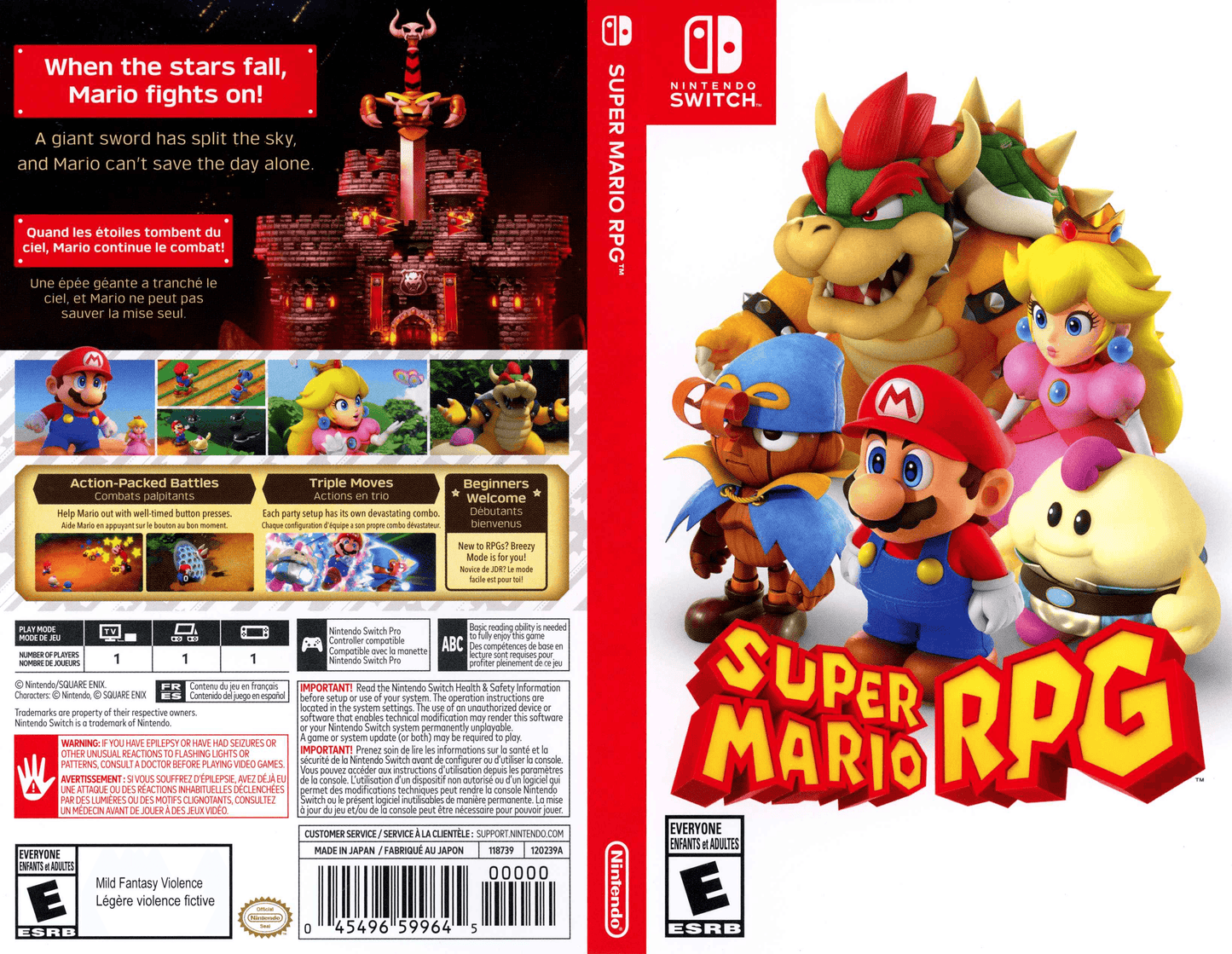 Super Mario RPG Cover Art - WOI Solutions