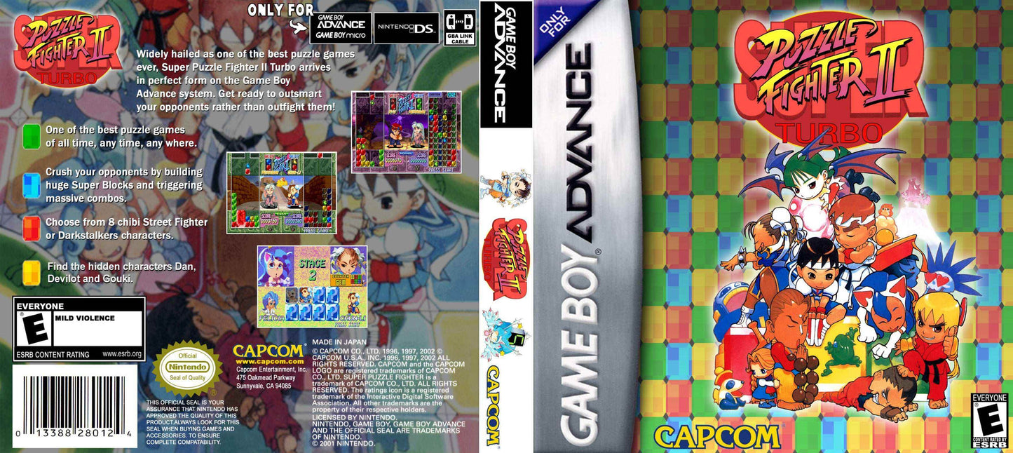 Super Puzzle Fighter 2 Cover Art - WOI Solutions