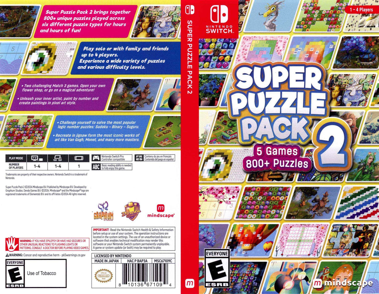 Super Puzzle Pack 2 Cover Art - WOI Solutions