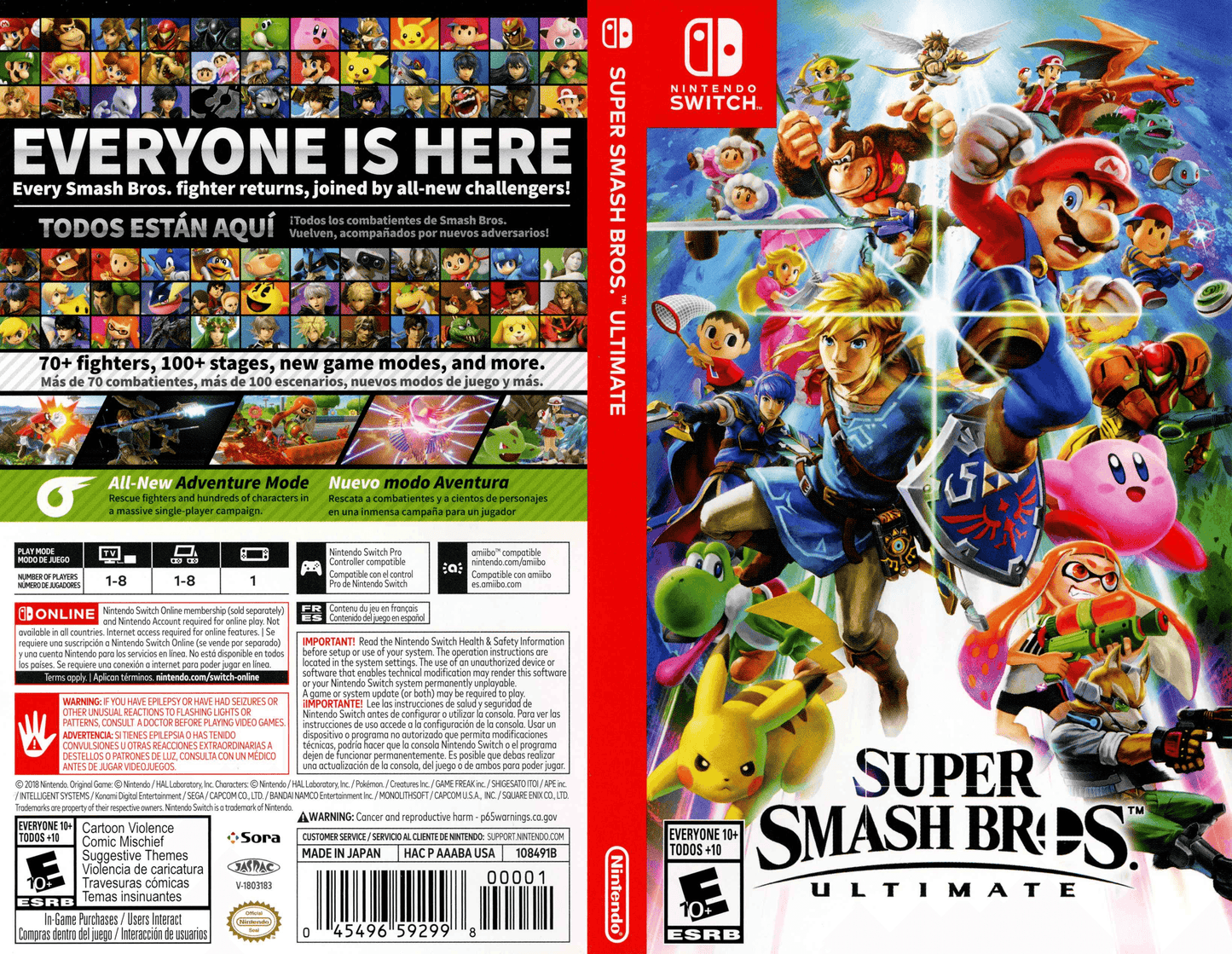 Super Smash Bros. Ultimate Cover Art - WOI Solutions