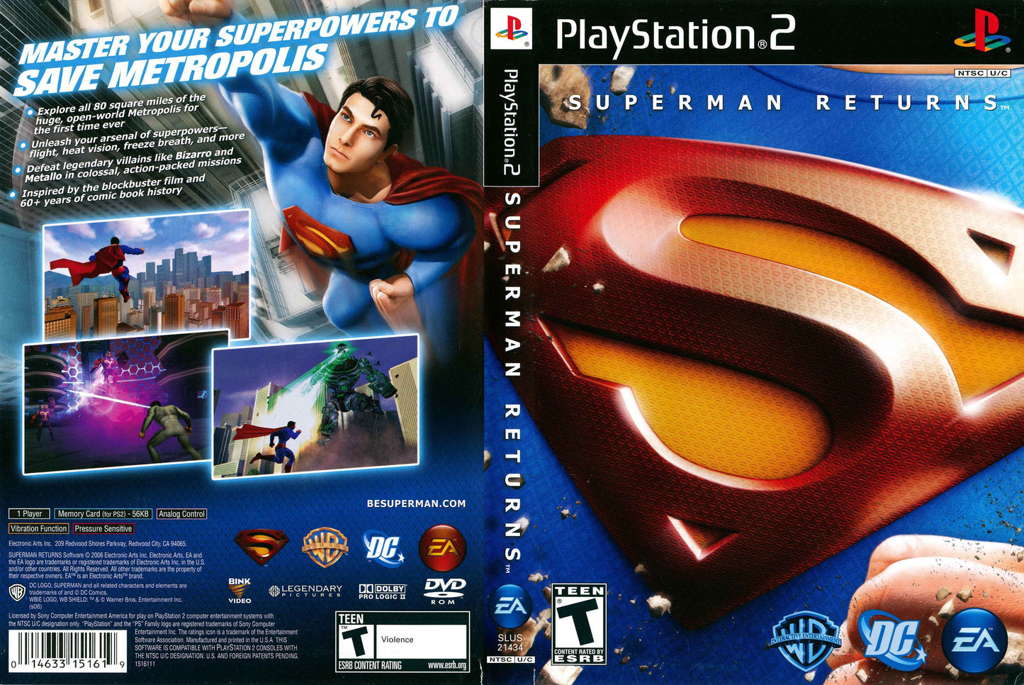 Superman Returns Cover Art - WOI Solutions