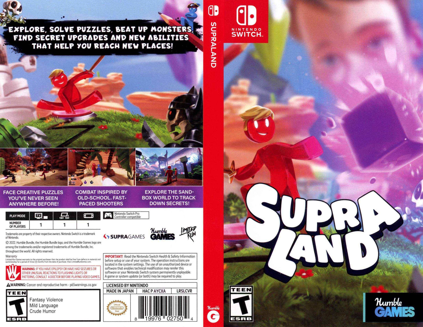 Supraland Cover Art - WOI Solutions