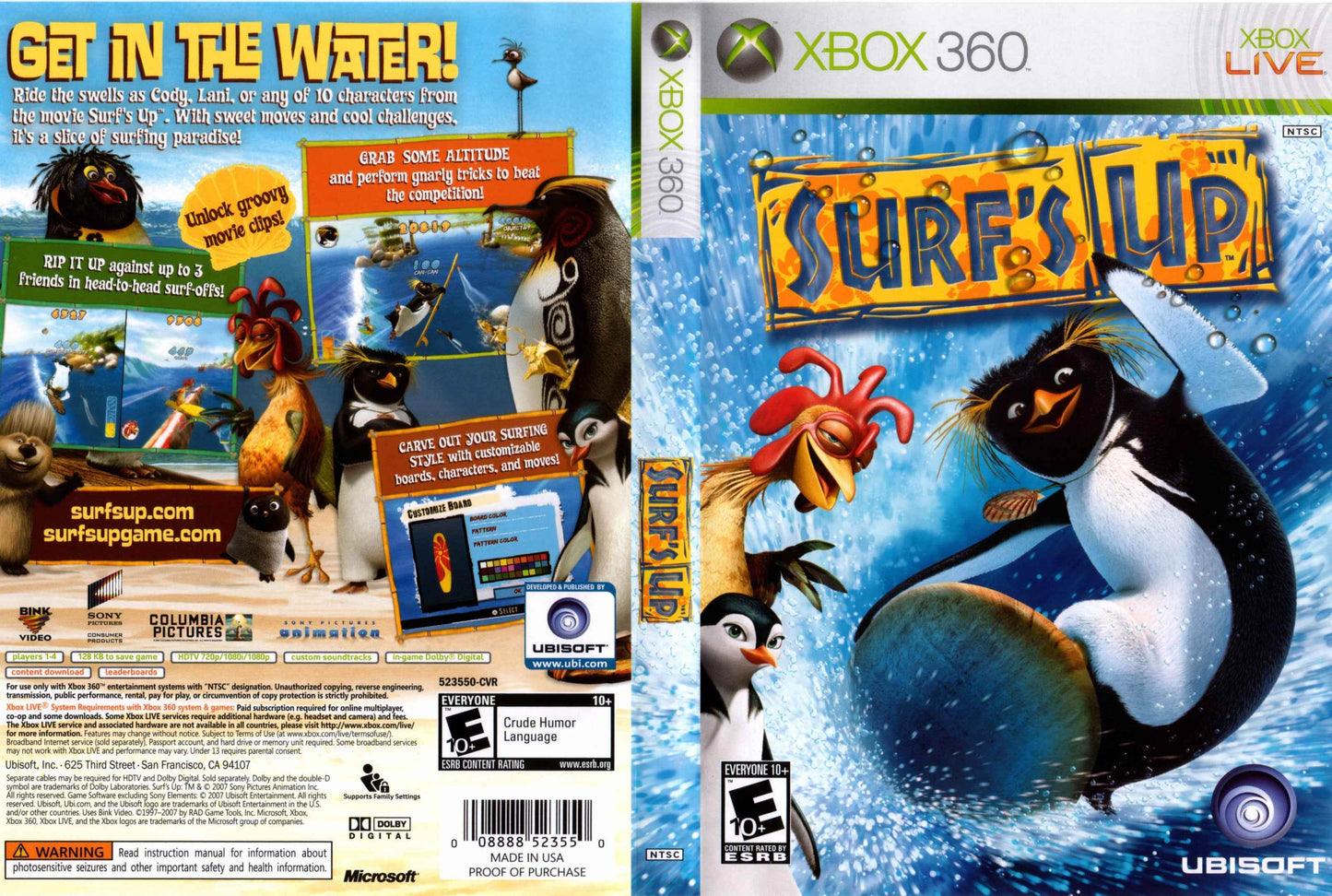Surf's Up Cover Art - WOI Solutions
