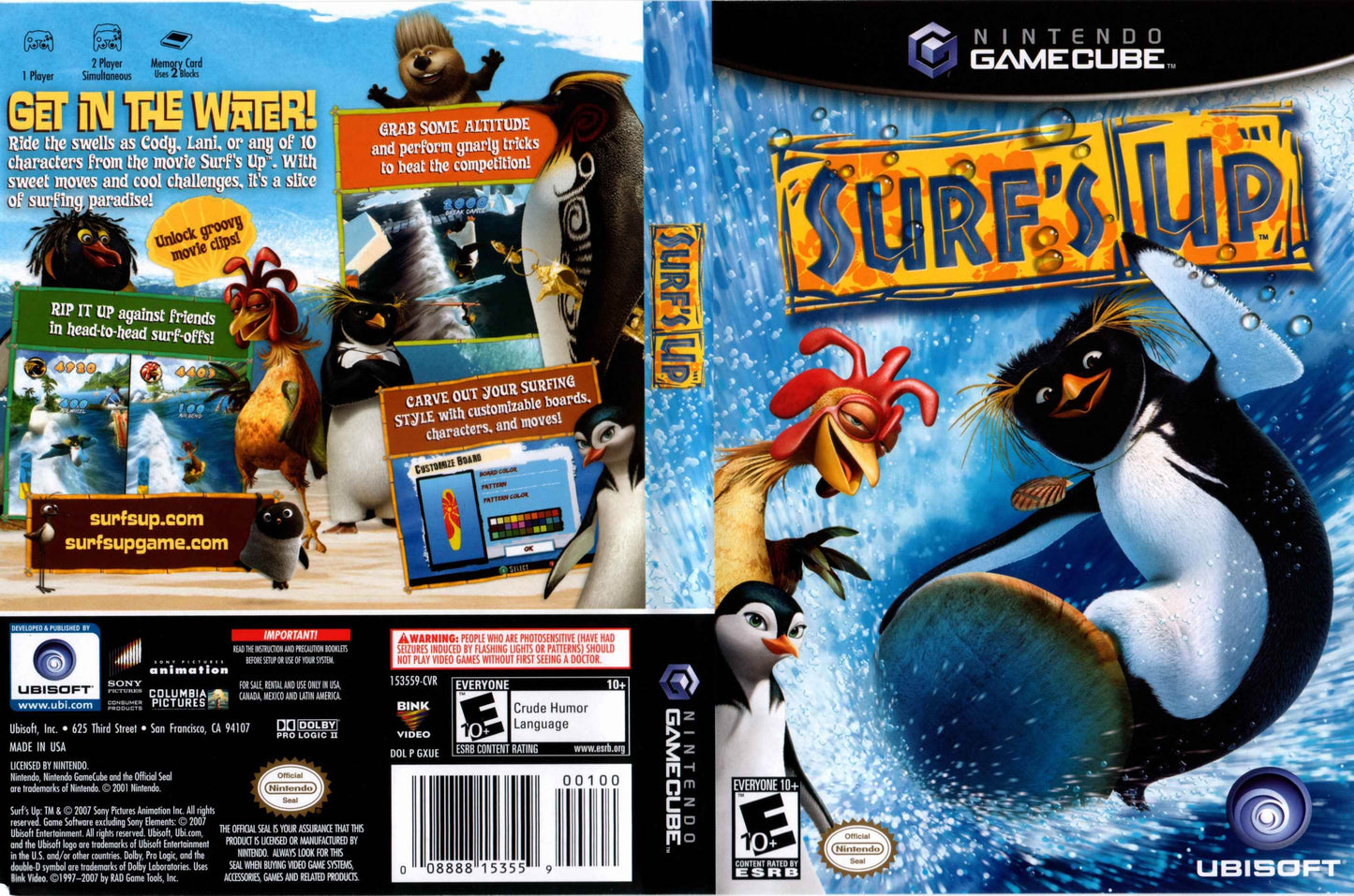 Surf's Up Cover Art - WOI Solutions