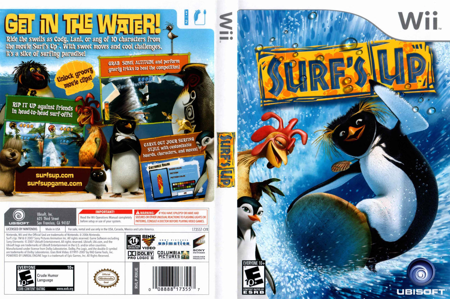 Surf's Up Cover Art - WOI Solutions