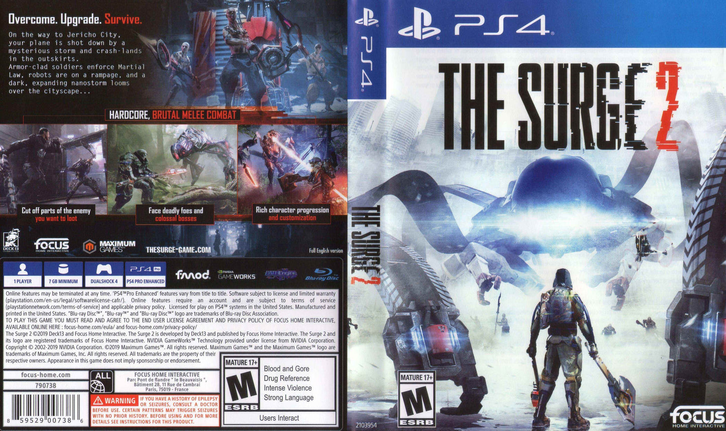 Surge 2, The Cover Art - WOI Solutions