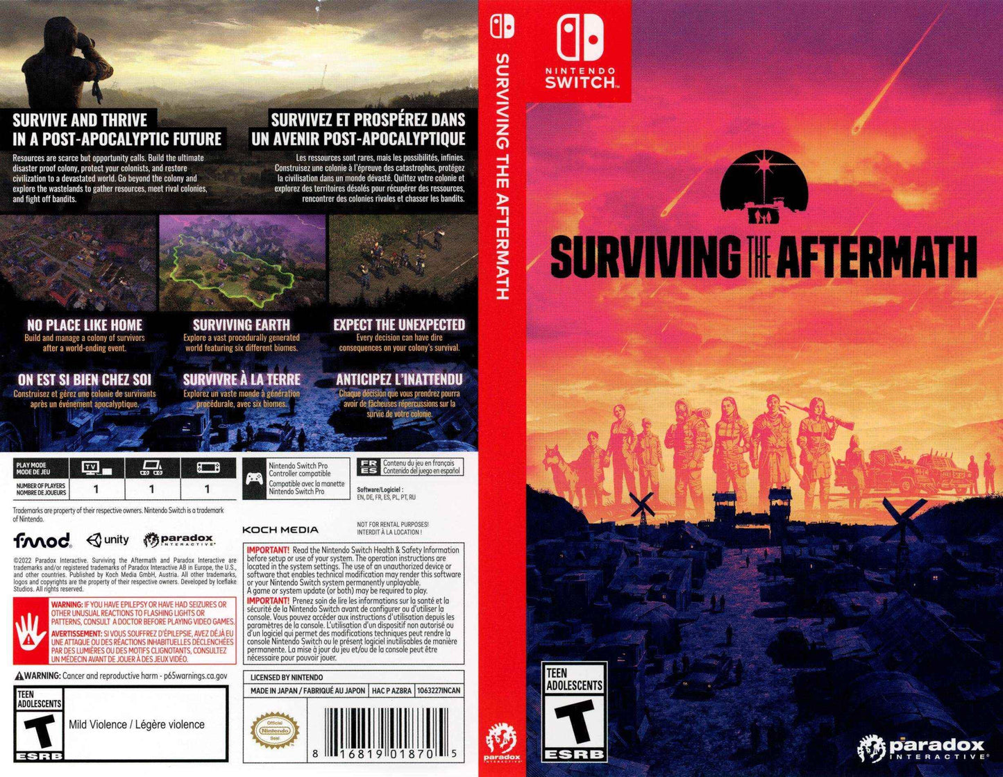 Surviving the Aftermath Cover Art - WOI Solutions