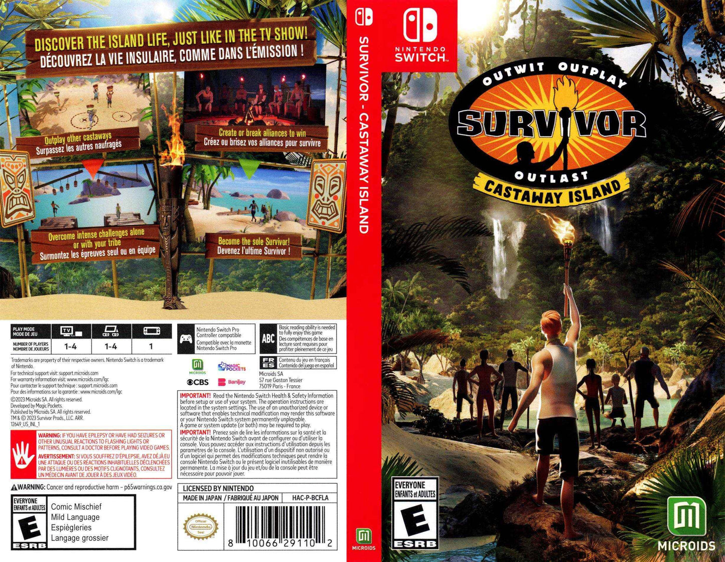 Survivor Castaway Island Cover Art - WOI Solutions